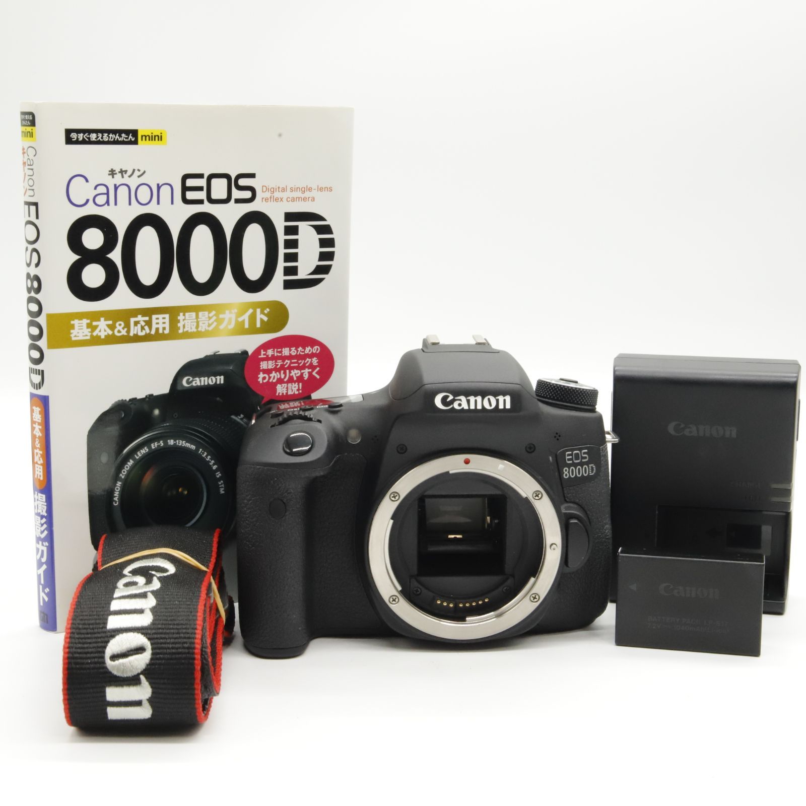 【シャッター回数380回!】■ほぼ新品■ CANON Canon デジタル一眼レフカメラ EOS 8000D ボディ 2420万画素 EOS8000D