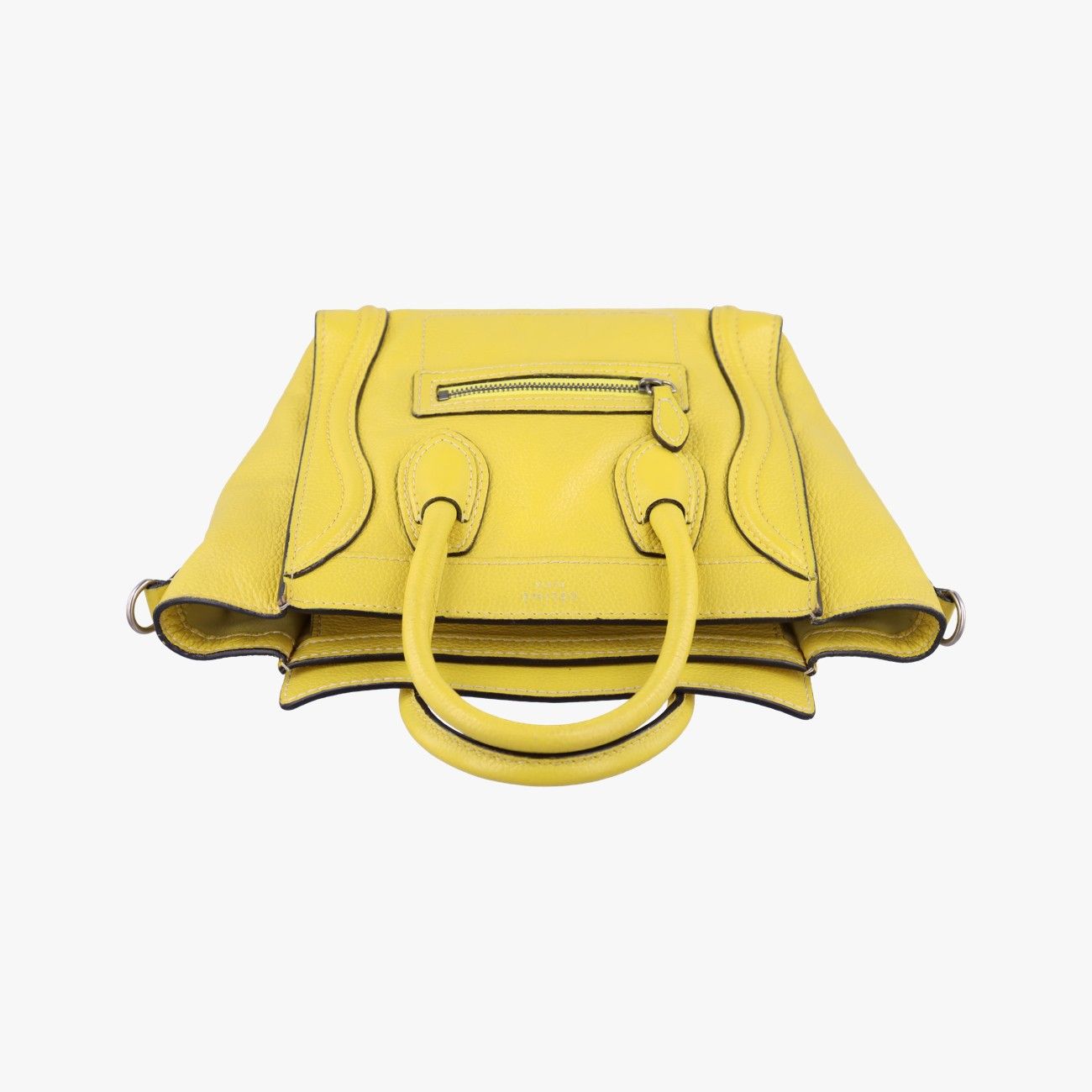 CELINE】セリーヌ ラゲージ ナノ ショルダーバッグ イエロー CELINE