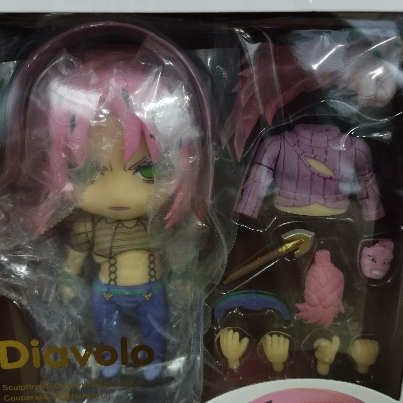 ジョジョの奇妙な冒険　ディアボロ　ねんどろいど Amazon | ねんどろいど TVアニメ『ジョジョの奇妙な冒険 黄金の