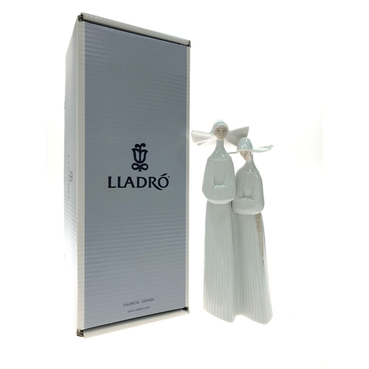 LLADRO リヤドロ インテリア小物 西洋 陶器 修道女 フィギュリン シスター カトリック 祈り 元箱入