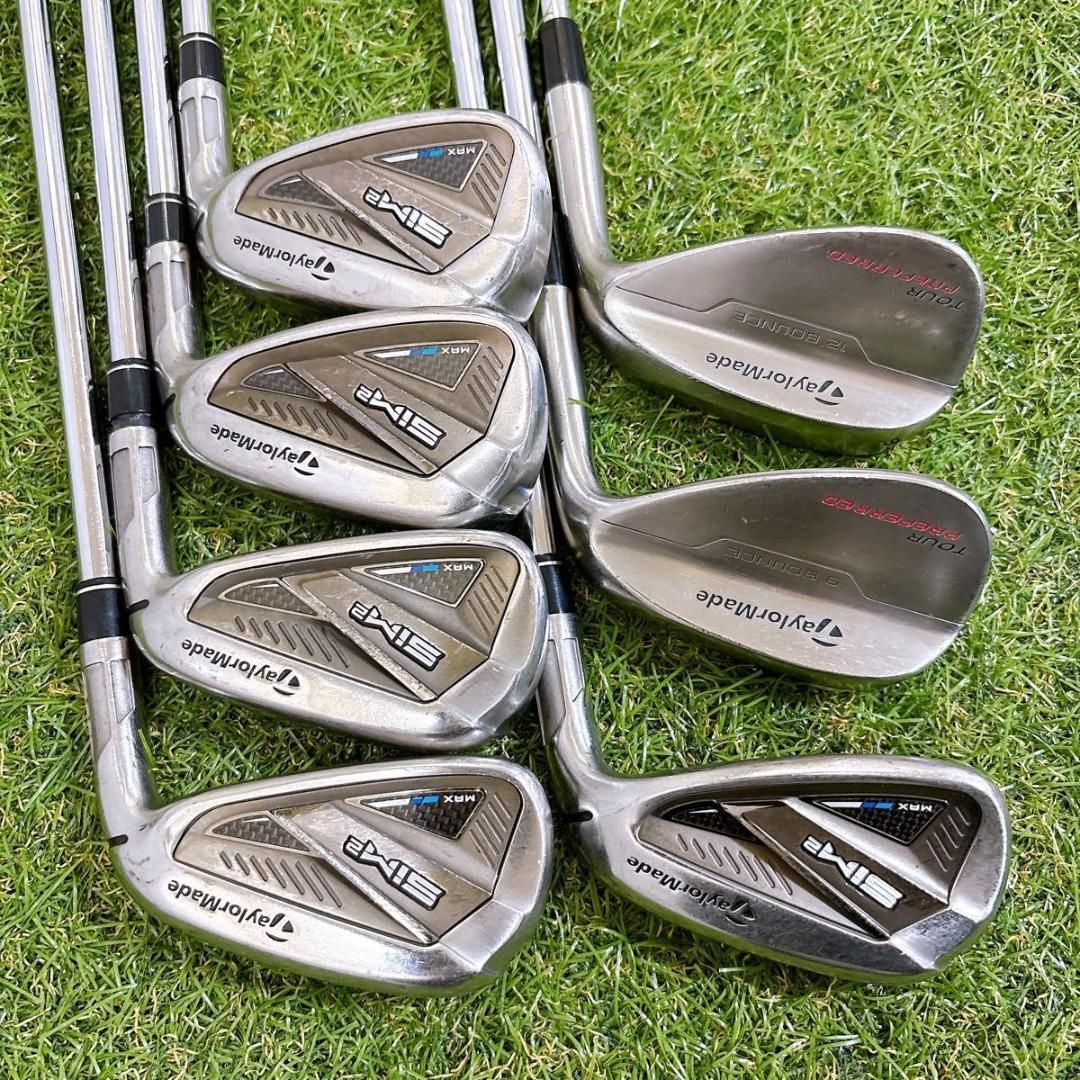 TaylorMade SiM 2 Max アイアンセット メンズ 中古】アイアンセット