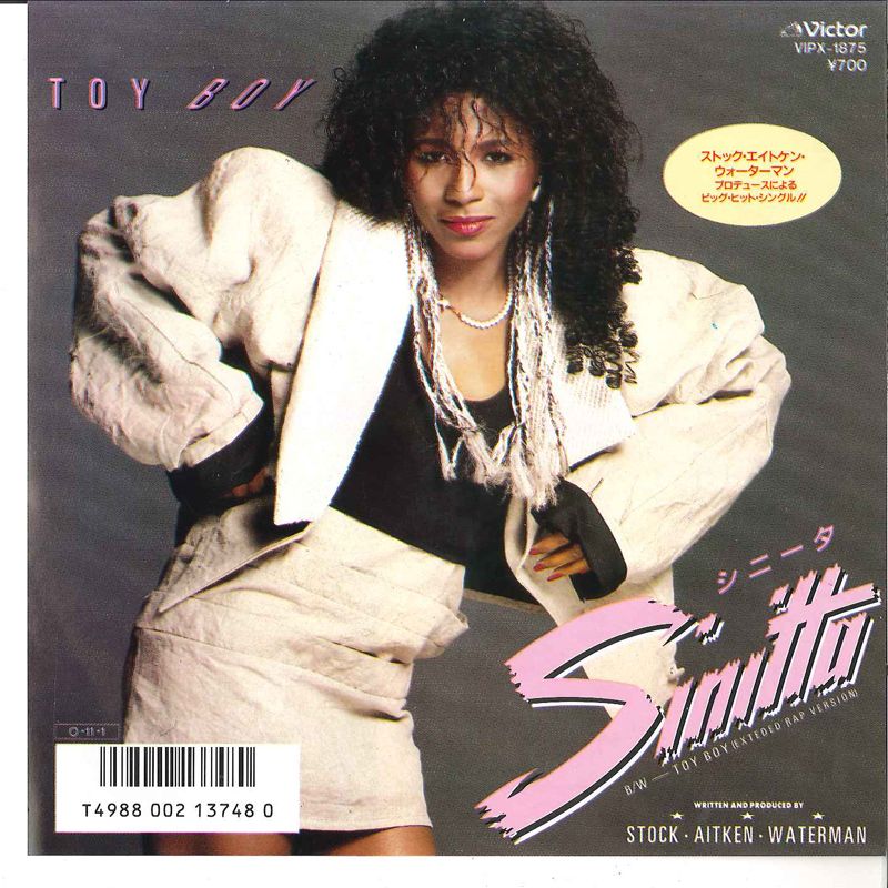 7” Sinitta Toy Boy / Toy Boy (Extended Rap Version) VIPX1875