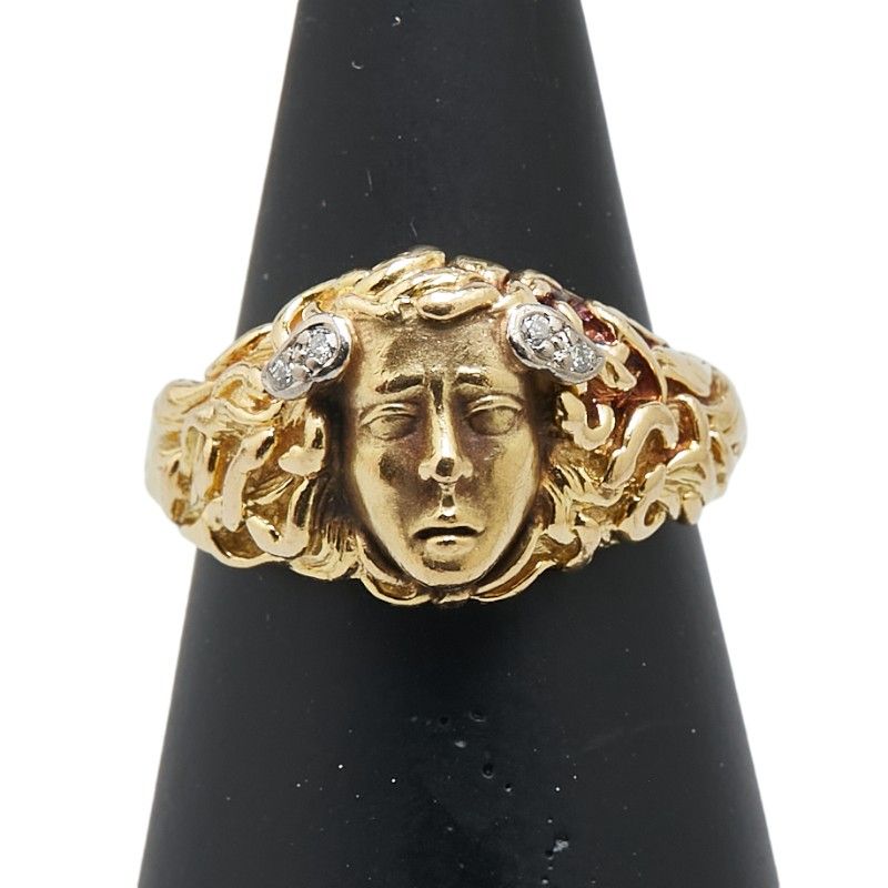 カレライカレラ メデューサ K18YG イエローゴールド レディース  