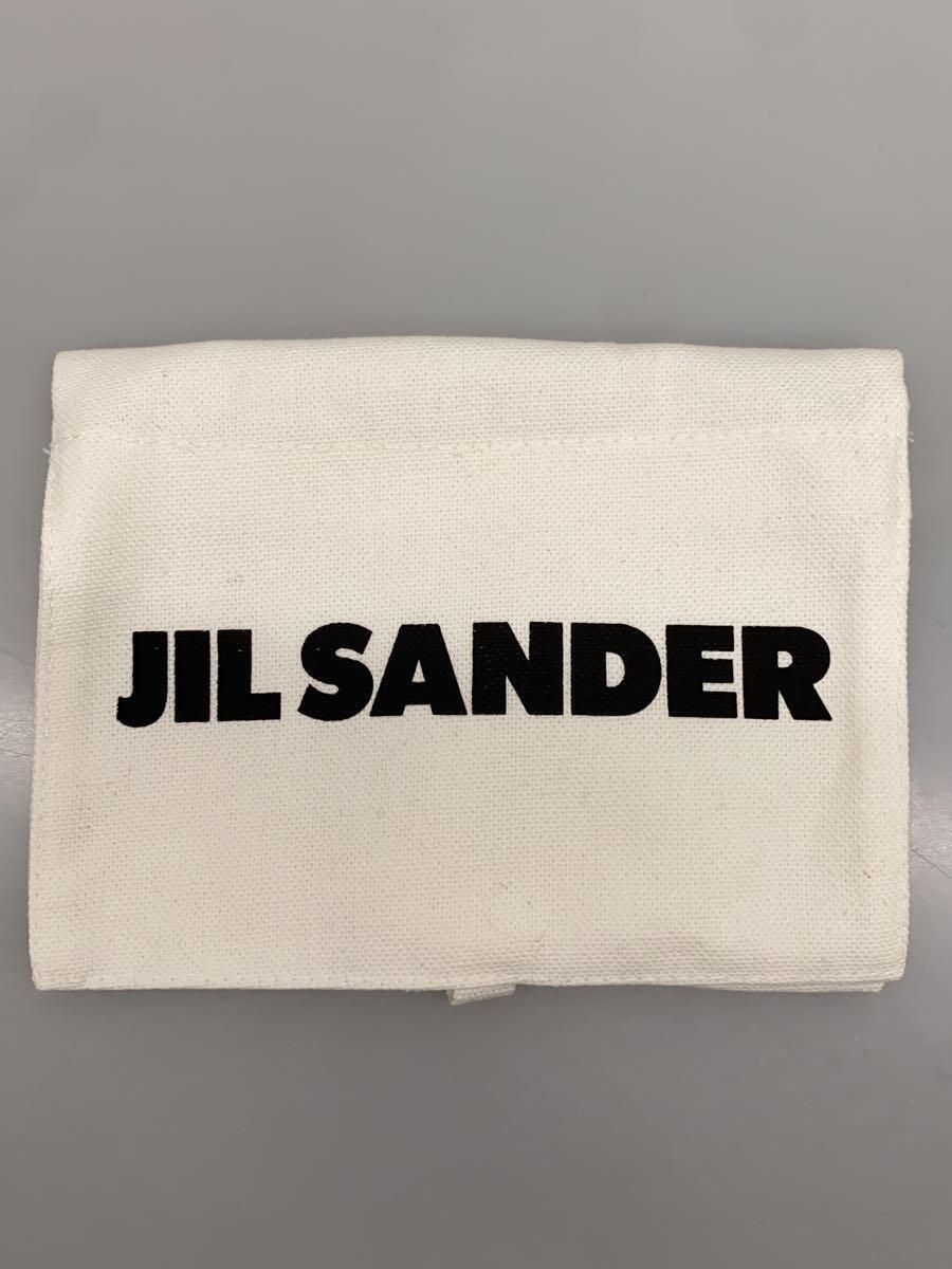 JIL SANDER コインケース レザー クリーム 無地 レディース J26UI0004