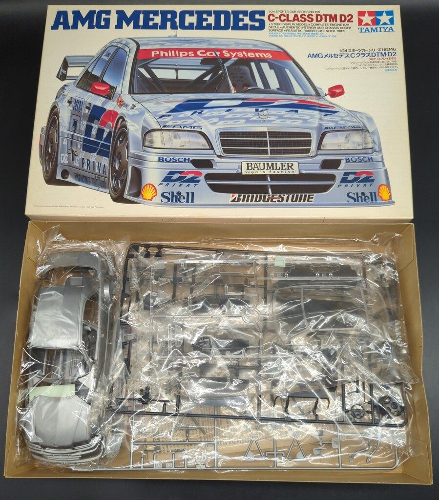 タミヤ 1/24スポーツカーシリーズNo.146 AMGメルセデス Cクラス