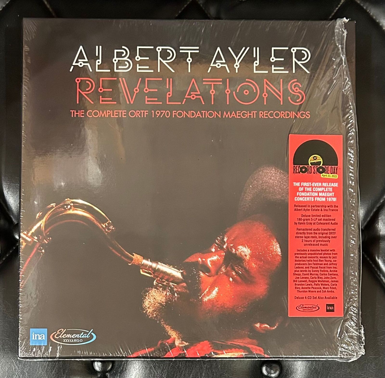5LP BOX】Albert Ayler「Revelations」2022年RSD商品 限定盤