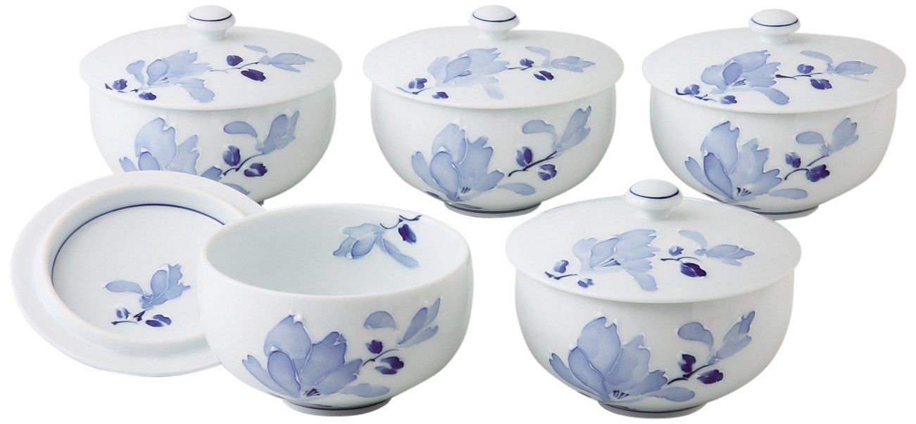 辻が花 蓋付汲出揃 西海陶器 11549