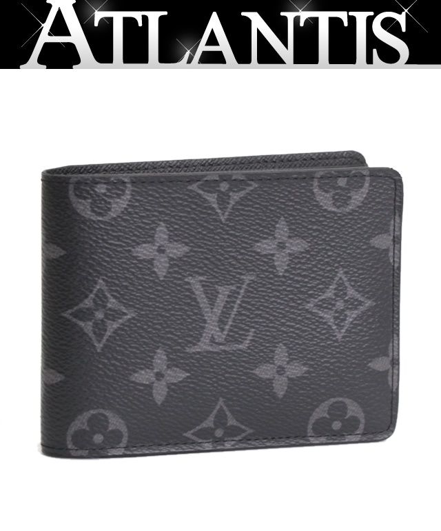 美品 ルイヴィトン Louis Vuitton ポルトフォイユ ミュルティプル 二
