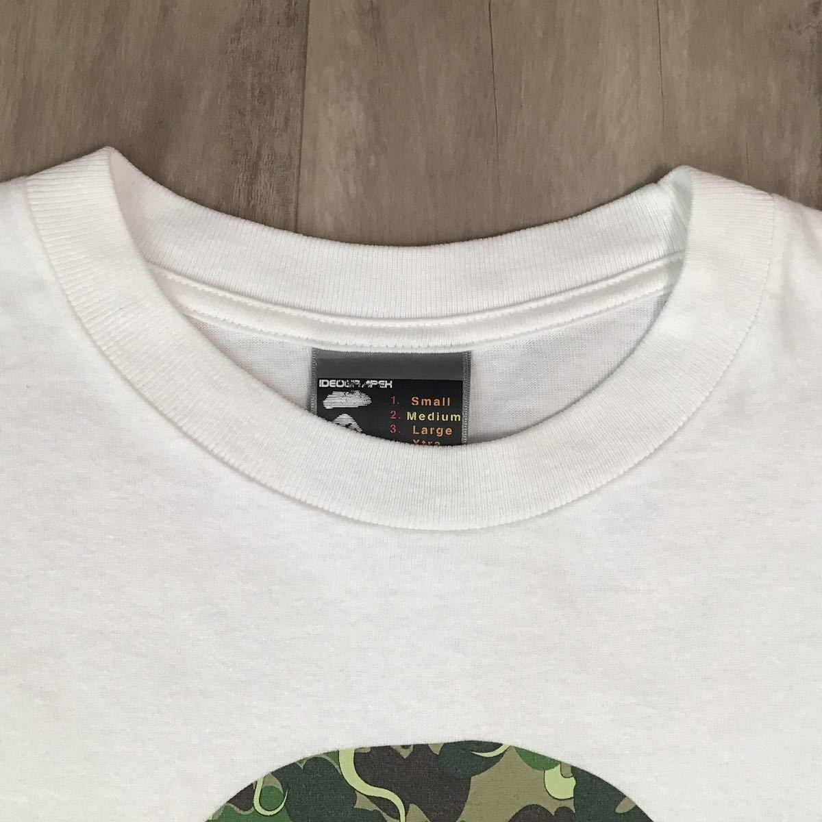 BAPE × KAWS skull sta big face T-shirt a bathing ape NIGO