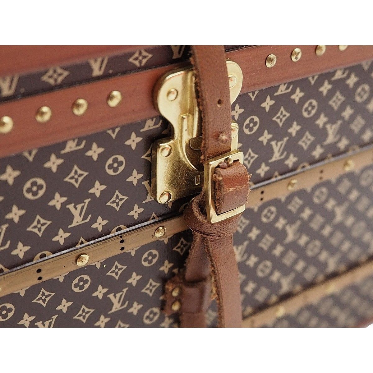 中古】LOUIS VUITTON ルイ ヴィトン ペーパーウェイト トランク ミス フランス アルミ レザー ブラウン ゴールド金具 ノベルティ  非売品 M99408 - メルカリ