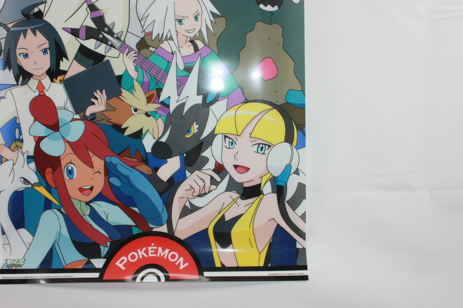 A1283・ポケモン ポスター ベストウイッシュ デラックスクリアポスター