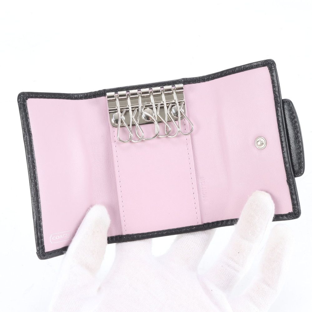 【専用出品】6 リング キー ケース・シグネチャー キャンバス 6 リング キー ケース・シグネチャー キャンバス（キーケース