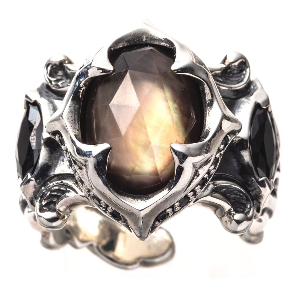 シェルスモーキーリング アルテミスクラシック シルバー ジュエリーブランド