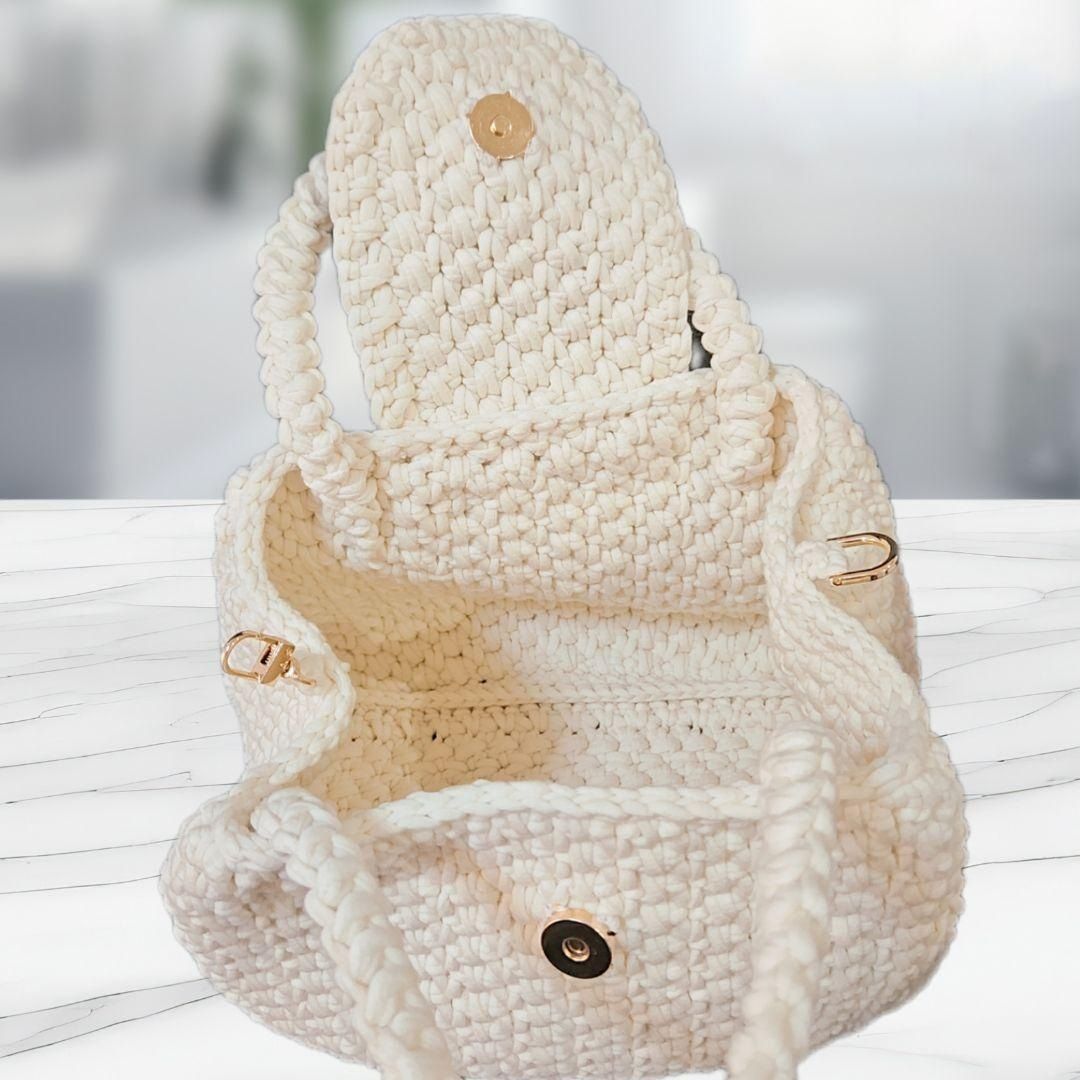 ハンドバッグ かぎ針編み