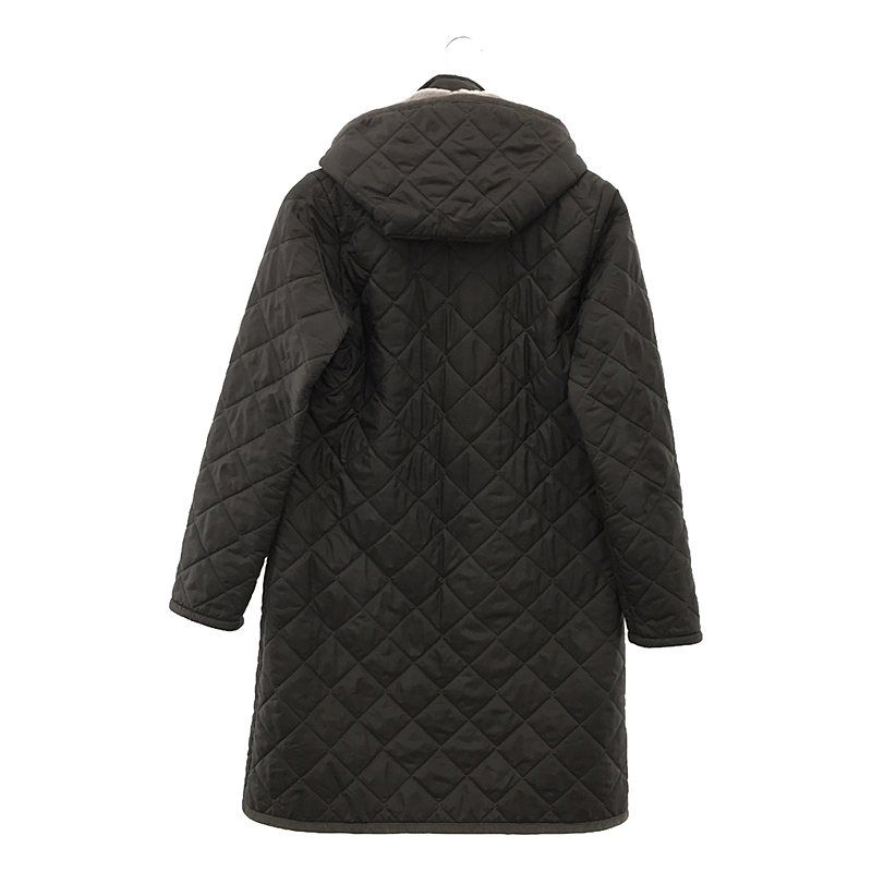 LAVENHAM / ラベンハム | 裏ボア フード キルティングコート | 36  