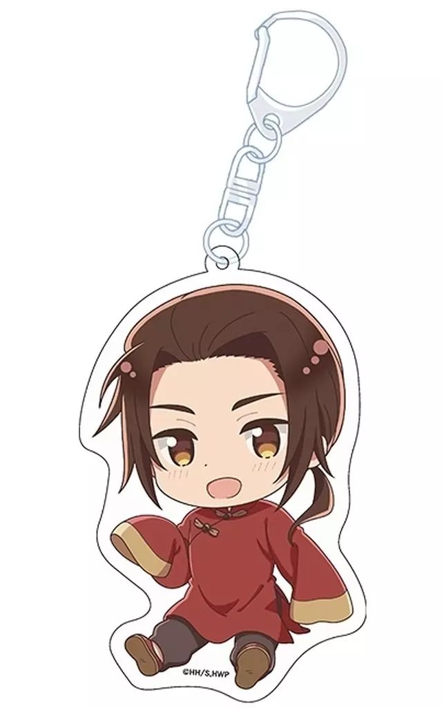 新品】キーホルダー 中国 ぺたん娘アクリルキーホルダー