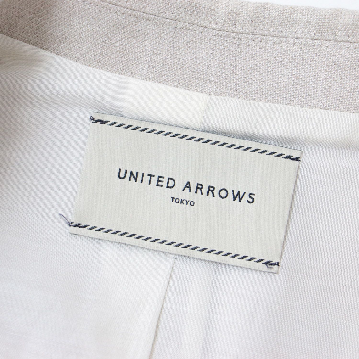 UNITED ARROWS ユナイテッドアローズ リネン テーラードジャケット