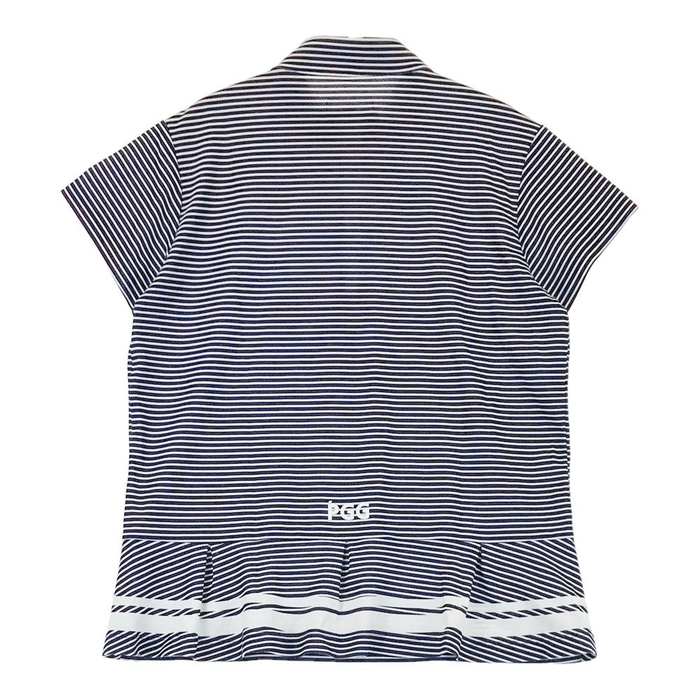 パーリーゲイツレディースPGG黒白ボーダーサイズ0 パーリーゲイツレディースPGG黒白ボーダーサイズ0