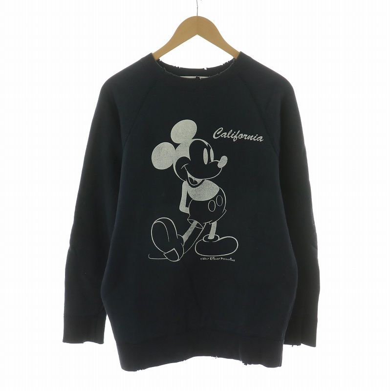 ロンハーマン Ron Herman ディズニー Disney USED加工ミッキープリント
