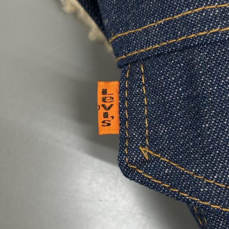 Levi's リーバイス ジャケット、上着 ジャンパー、ブルゾン Levi's L 70s VINTAGE 70年代 ビンテージ オレンジタブ ボアライナー デニム トラッカー