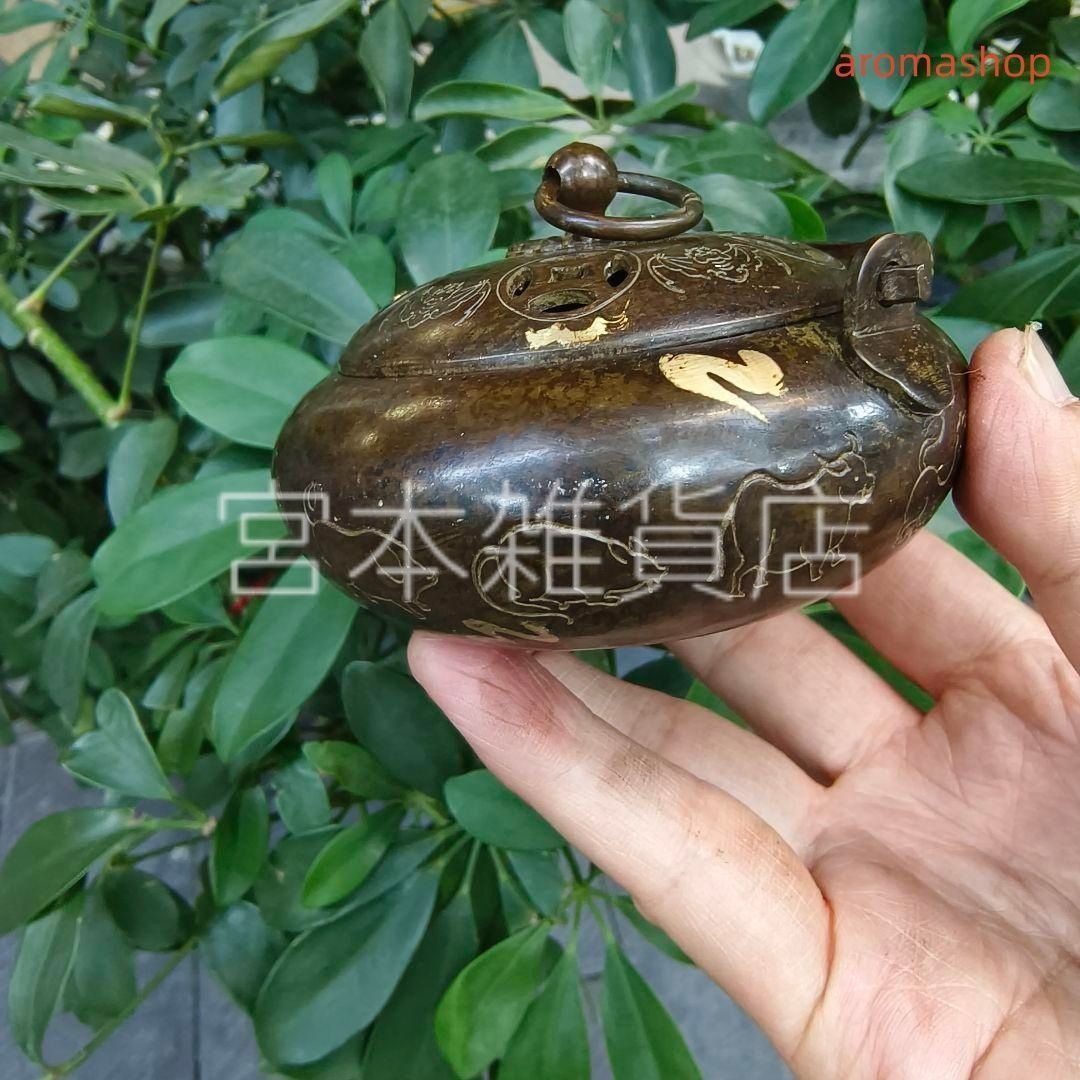 銅器 浄化空気香炉 暖手炉 禅意 香道 茶道 盤香炉 工芸品 置物 銅器 浄化空気香炉 暖手炉 禅意 香道 茶道 盤香炉 工芸品 置物