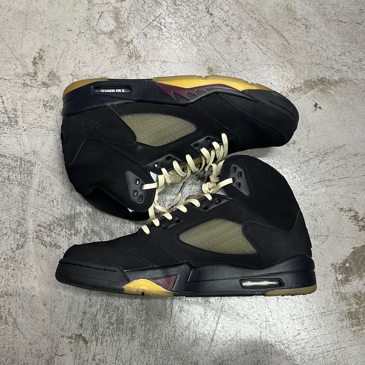 NIKE A Ma Maniere Air Jordan 5 Retro SP Black FD1330-001 コラボ 