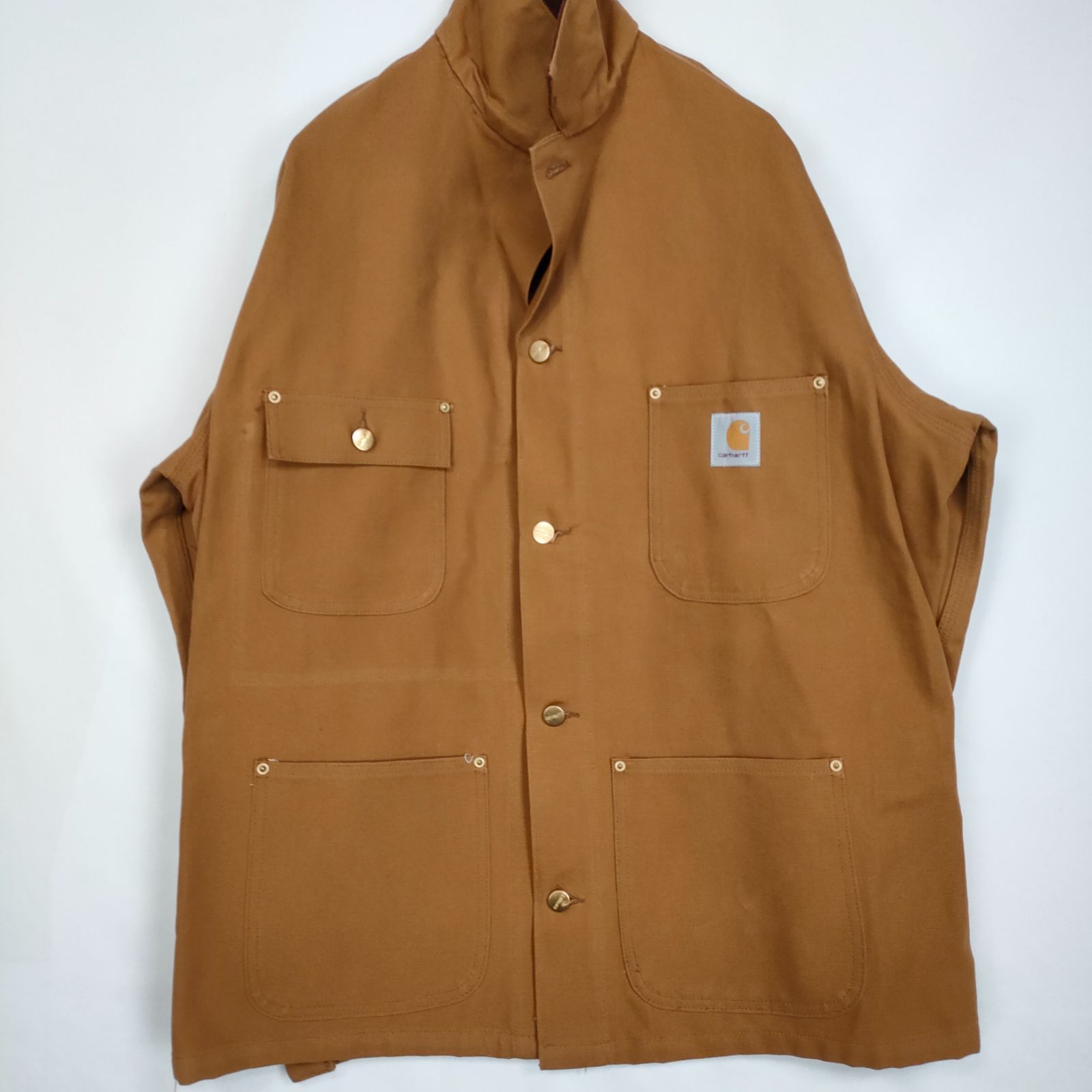 carhartt チョアコート 裏地無し ブラウン 6C 42 M〜L相当