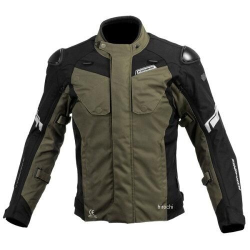 5営業日で発送 コミネ KOMINE バイク用 JK-598 プロテクトフルイヤージャケット Olive 2XL
