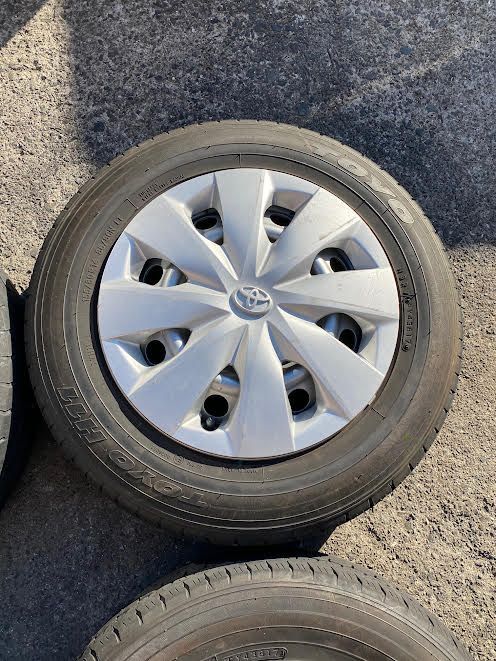 プロボックス 純正 鉄ホイール 4本セット 155/80R14 トヨタ 14インチ 4