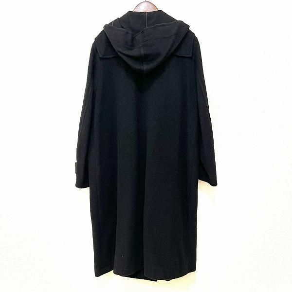 wnc インゲボルグ INGEBORG コート 黒 ダッフルコート フード ロング