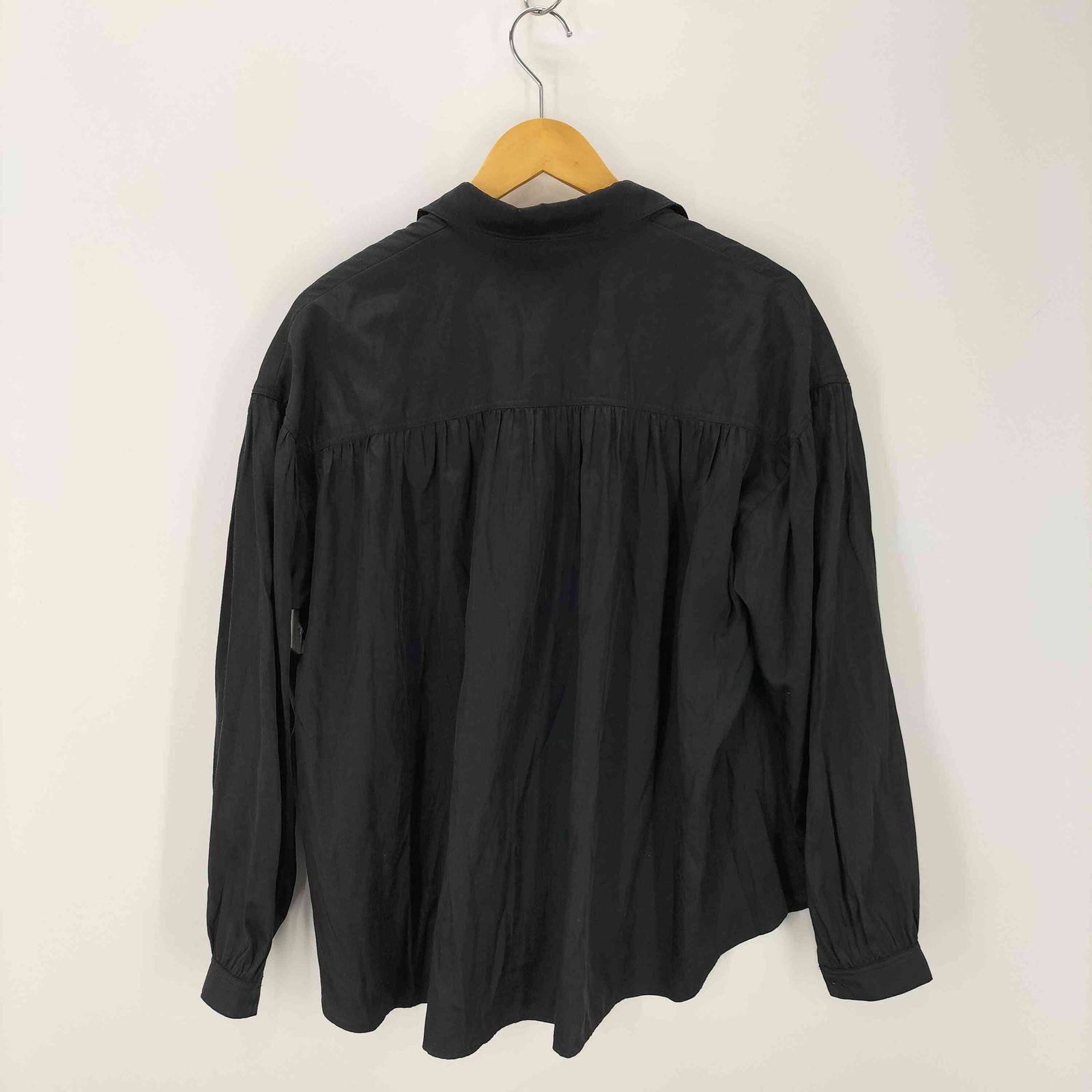 美品✨ロンハーマン Ron Herman コットン レースアップスキッパーシャツ Ron herman ロンハーマン 今季22AW パッチワークレース シャツ
