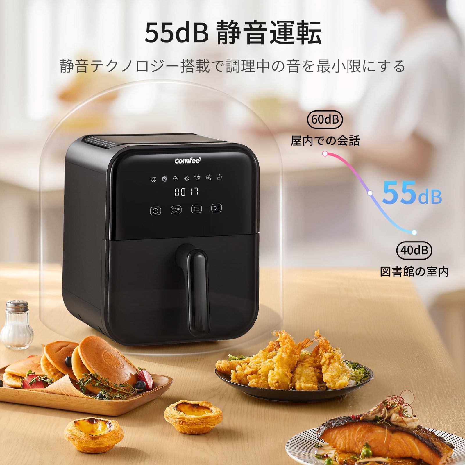 7つのメニュー設定 家庭用タイマー