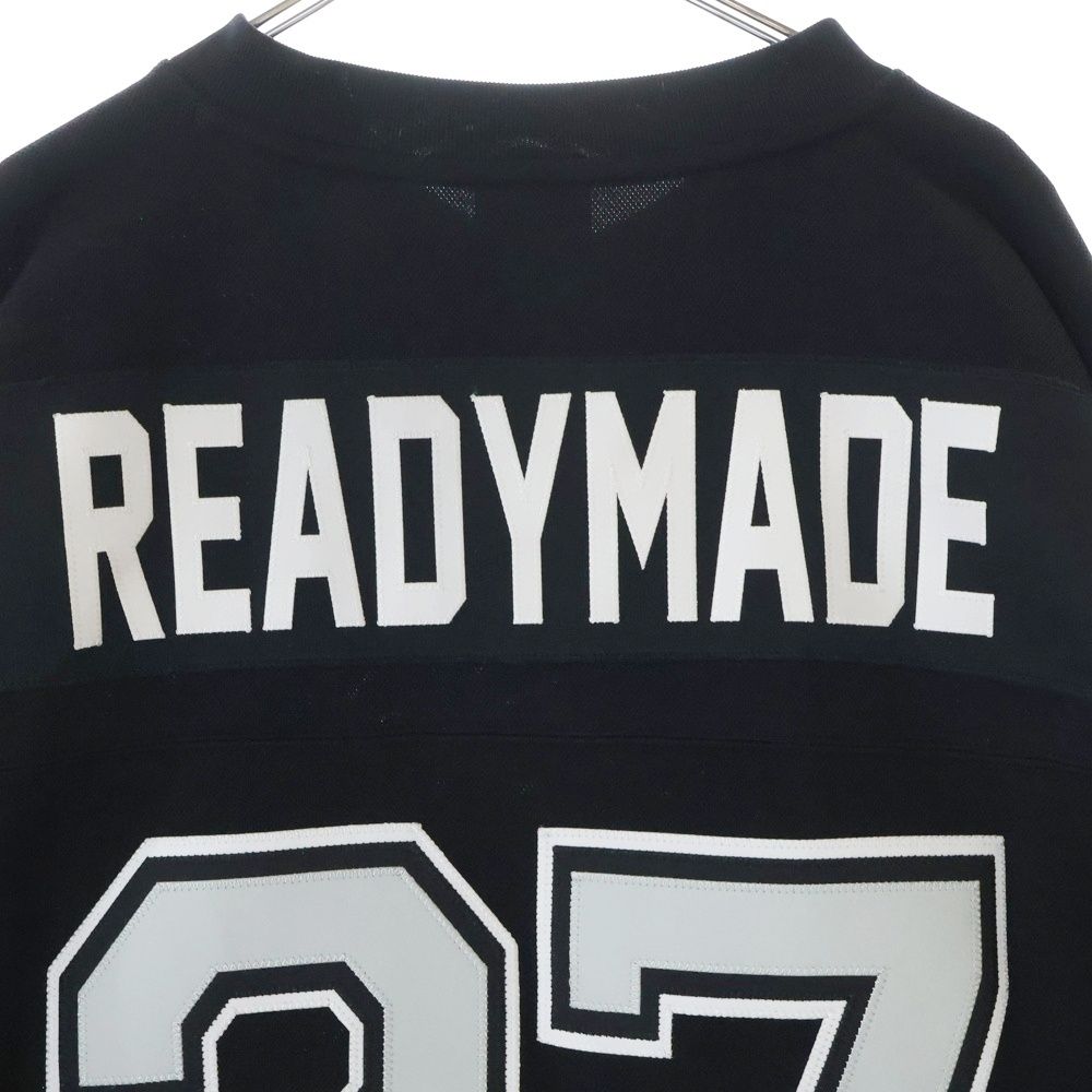 READYMADE レディメイド ゲームシャツ GAME SHIRT SMILE READYMADE レディメイド SS23 GAME SHIRT SMILE / BLK -NUBIAN