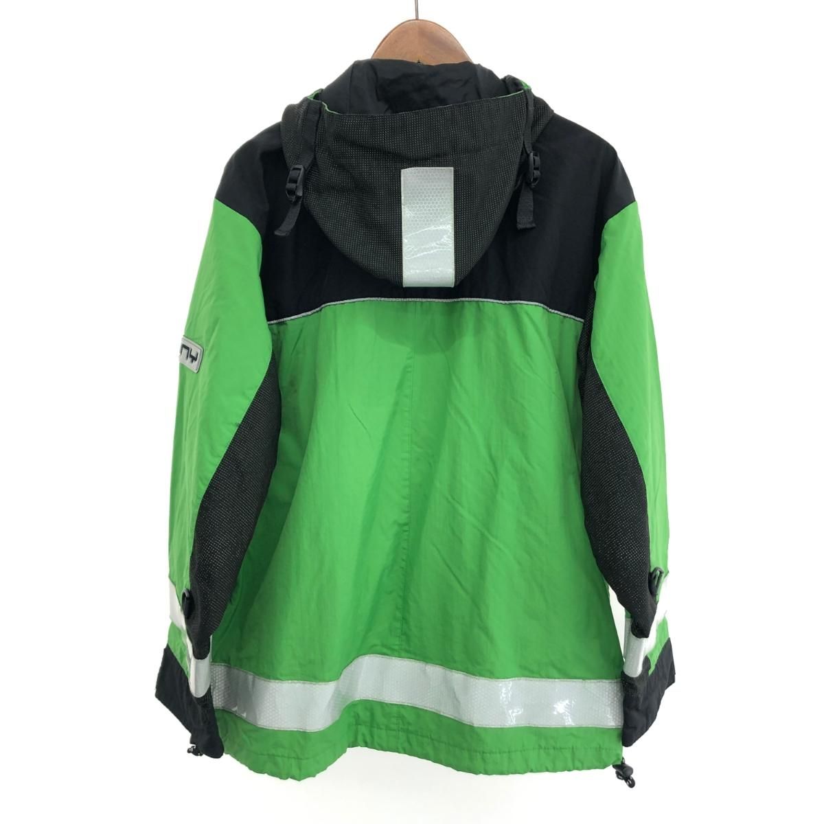 DKNY ダナキャラン フーデット ジャケット サイズ:S  グリーン  メンズ リフレクター 90s　240001130653 DKNY ダナキャラン フーデット ジャケット サイズ:S グリーン メンズ
