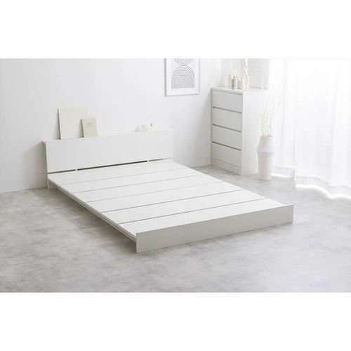 大阪京都限定 ホームテイスト 収納付き セミダブル ベッドフレーム