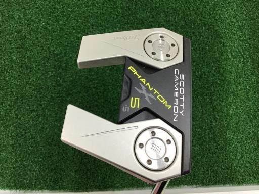 中古】 タイトリスト SCOTTY CAMERON PHANTOM X 5.5(2021) 33インチ
