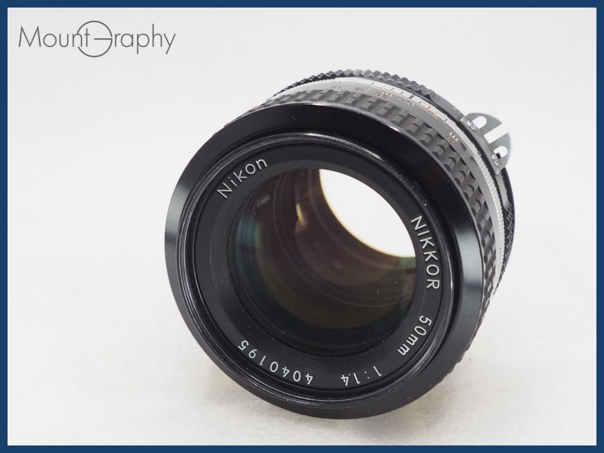 ☆良品☆ NIKON ニコン Ai NIKKOR セール中 50mm F1.4 同梱可 #i10377
