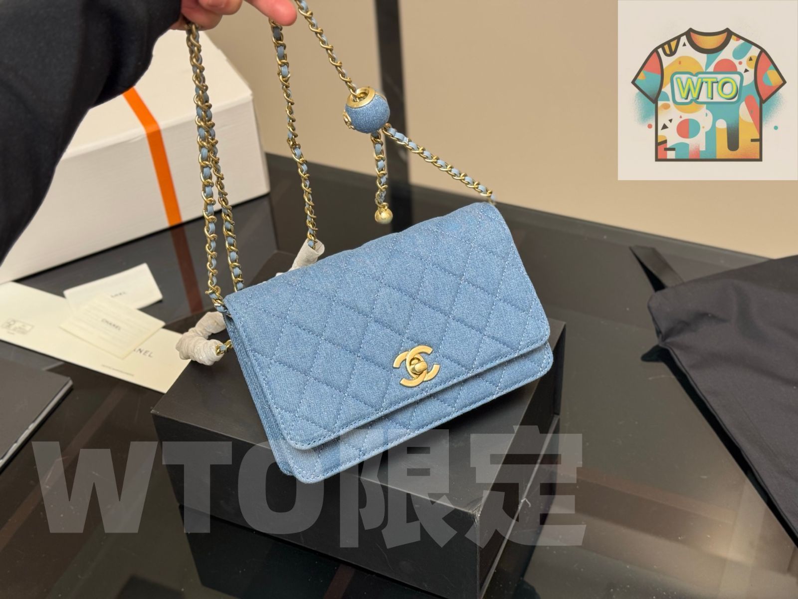 今日 Chanel G Ball WOC シャネル ゴールドボール ウォック