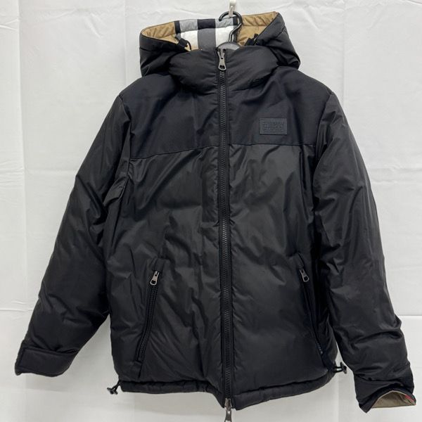 美品✨BURBERRY ★バーバリー★ チェック柄 ★濃いめグレー bossfull_c-1192