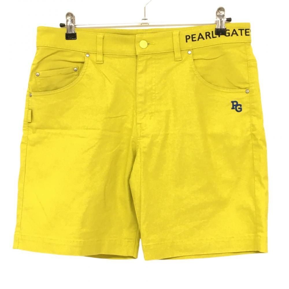 新品　パーリーゲイツ　ハーフパンツ　ストレッチ　ウエストゴム　サイドロゴ　5 PEARLY GATES パーリーゲイツ メンズ ハーフパンツ サイズ5
