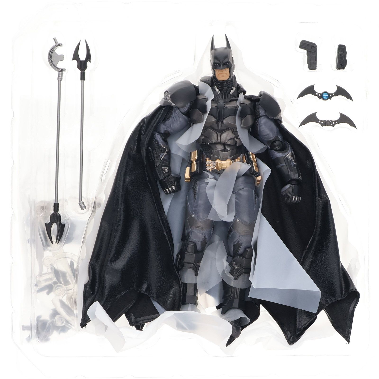 アメイジング・ヤマグチ バットマン(バットマン:アーカム・ナイト Ver.) 完成品 可動フィギュア(NR038) 海洋堂 アメイジング・ヤマグチ バットマン（バットマン：アーカム