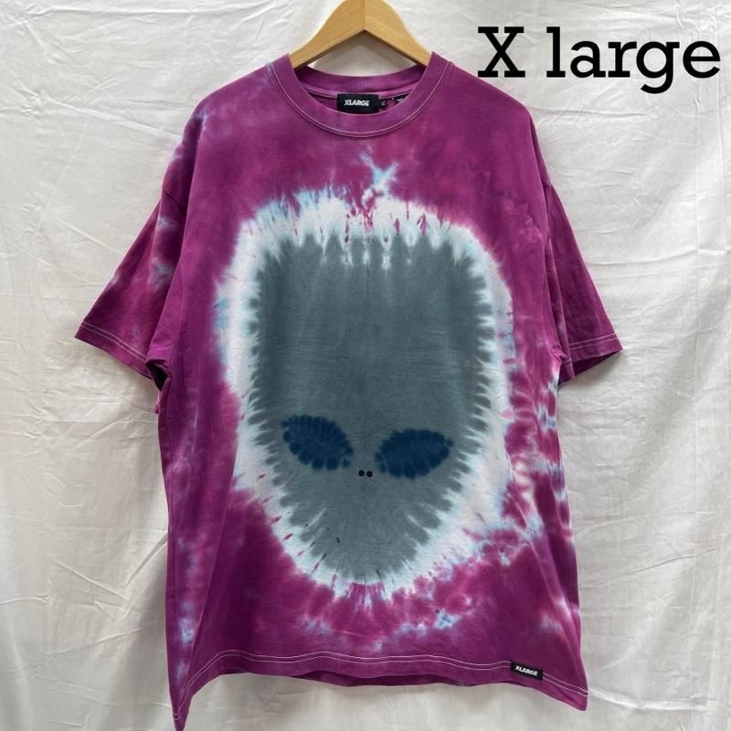 XLARGE エクストララージ Tシャツ 半袖 101242011044 タイダイ
