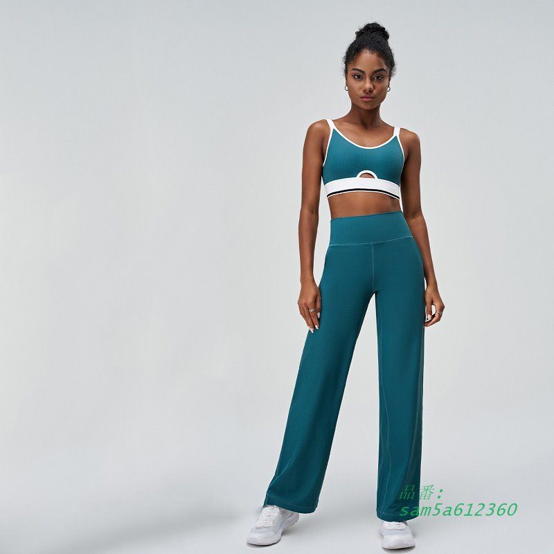 ヨガウェア トップス 上下セット スポーツウェア レディース パンツ 上 おしゃれ 大人かわいい 春夏 ヨガスーツ セットアップ セット am5a612360