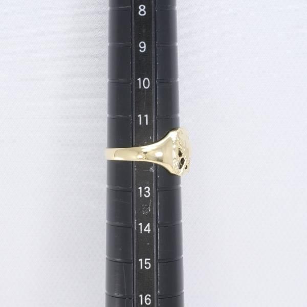 K18YG リング 指輪 12号 ダイヤ 0.01 総重量約2.3g - メルカリ