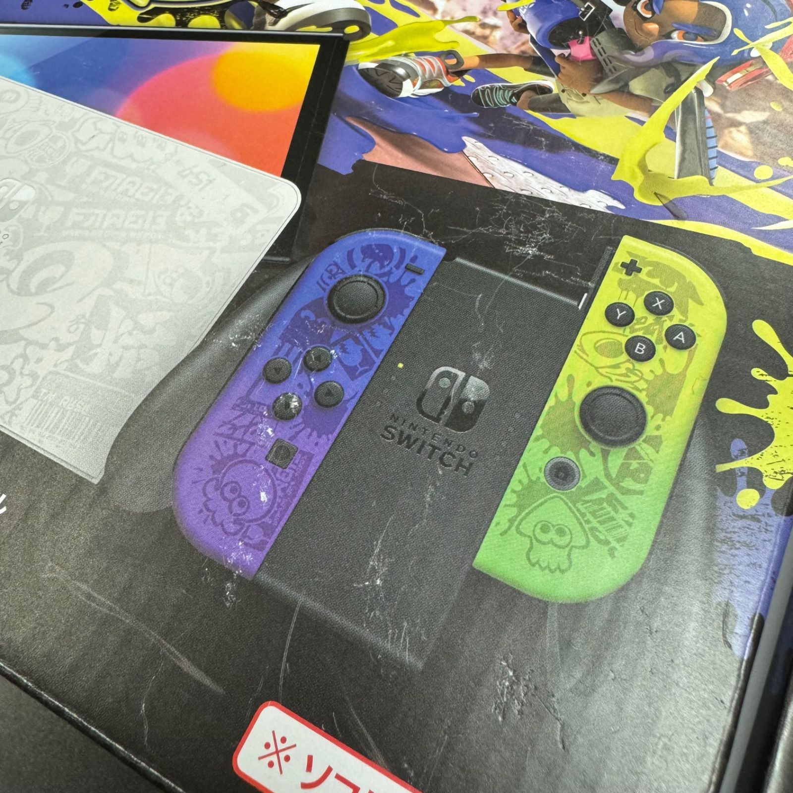 【新品】訳あり品 Nintendo Switch 有機ELモデル スプラトゥーン3 エディション