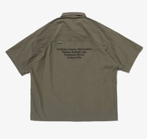 トップス 23SS WTAPS INGREDIENT SS BROADCLOTH 01 23SS WTAPS INGREDIENT SS BROADCLOTH 01