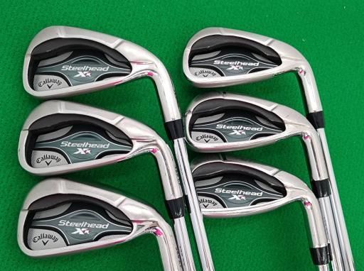 キャロウェイ XR アイアンセット XR XR 6S フレックスR 中古 Dランク Callaway XR STEELHEAD アイアンセット 6本 フレックスS Callaway