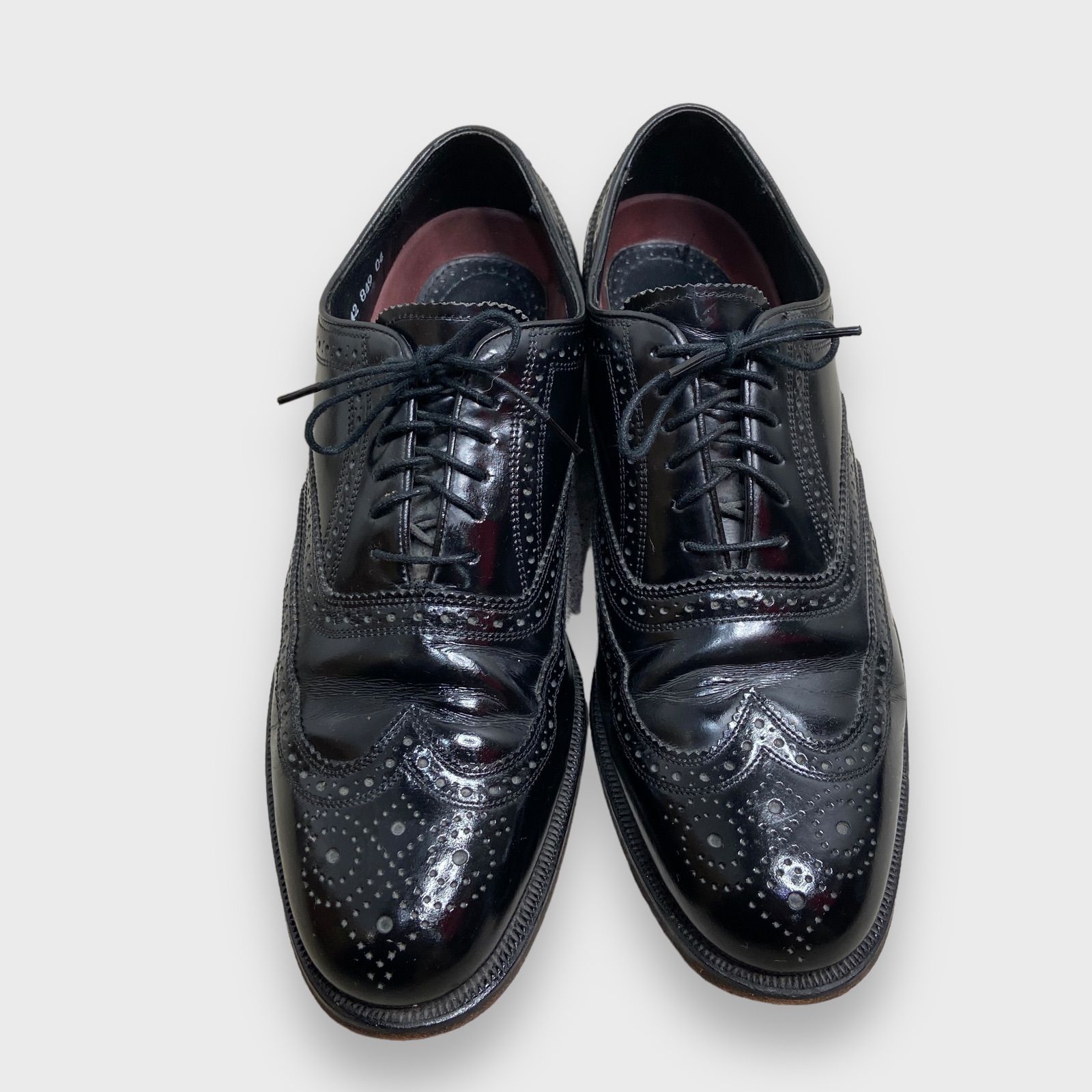 FLORSHEIM / ウイングチップ レザーシューズ Florsheim ヴィンテージ