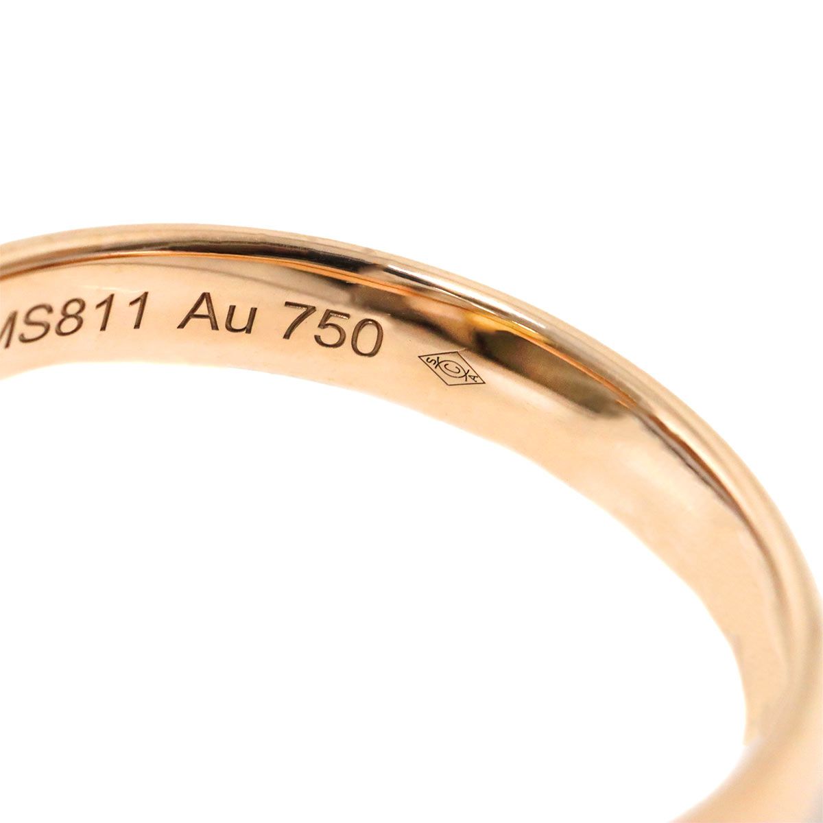 【美品】Cartierカルティエ トリニティリング750YG/PG/WG 48 カルティエ Cartier トリニティ ミディアム MM #48 K18 YG WG PG