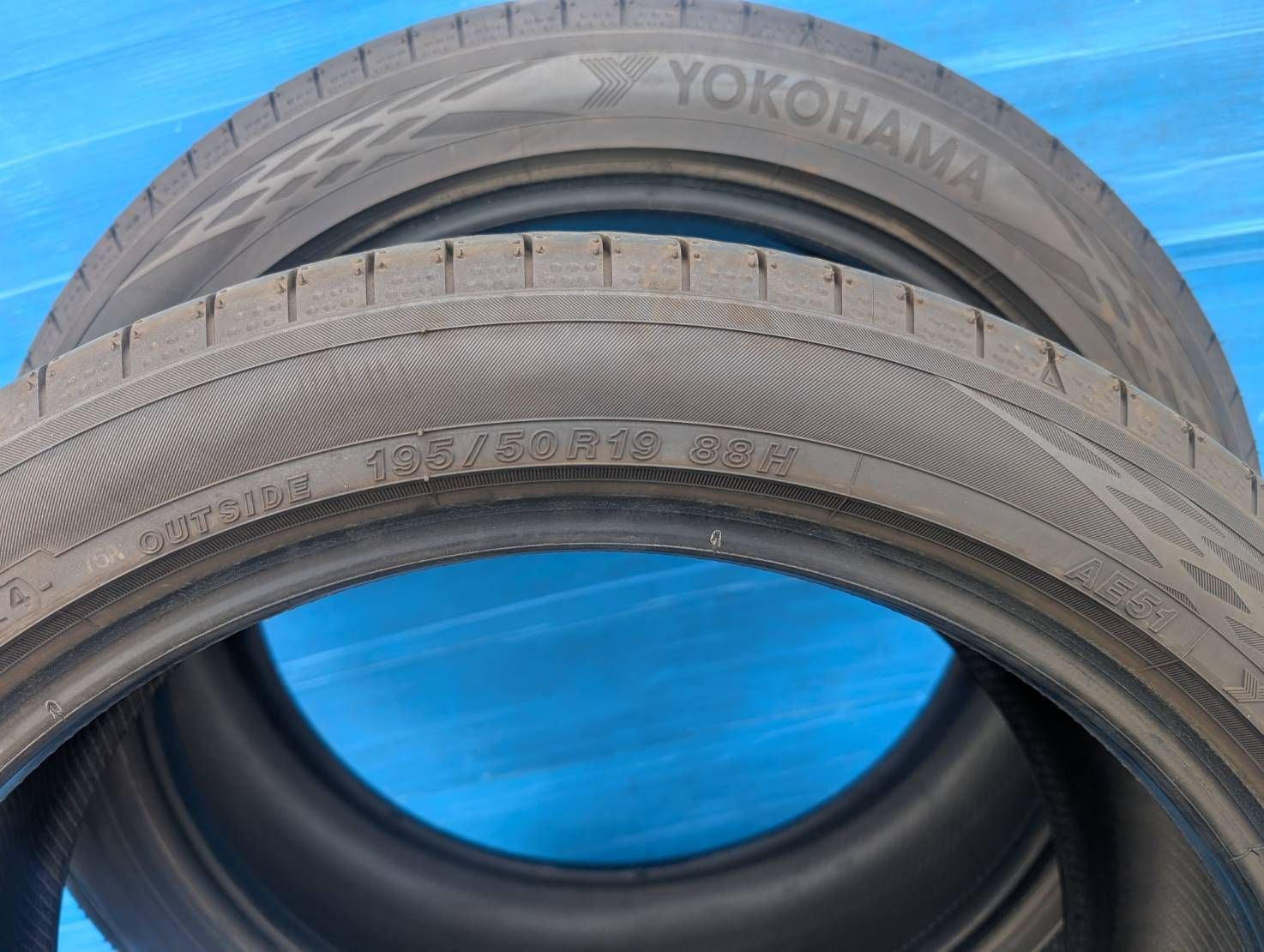 195/50R19 88H Blue Earth GT ヨコハマ 2024年製 2本セット